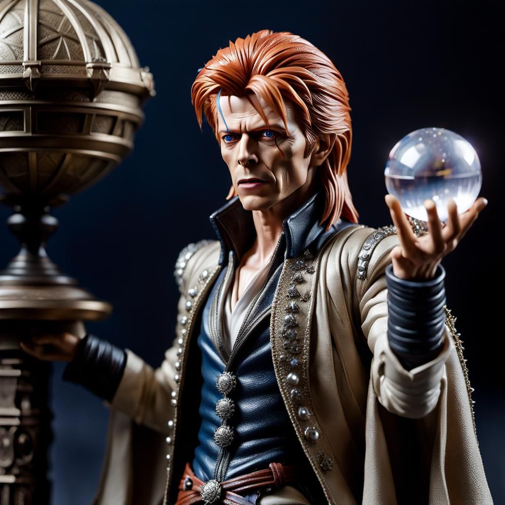 Jareth the Goblin King Action Figure on Battlefield