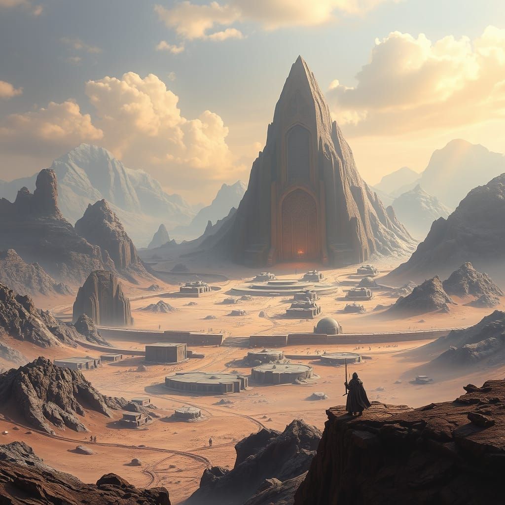 Ancient Sith Burial Valley on Korriban