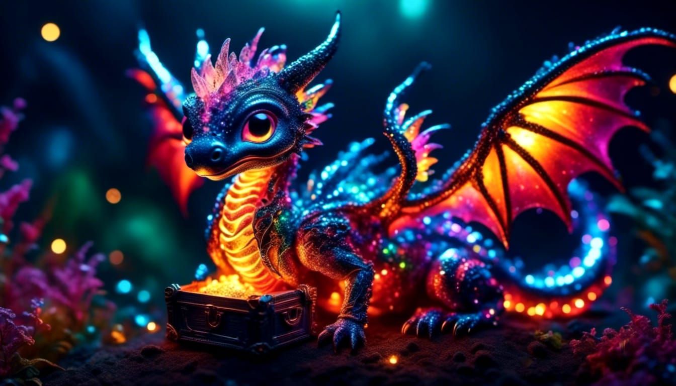 Bioluminescent Dragon
