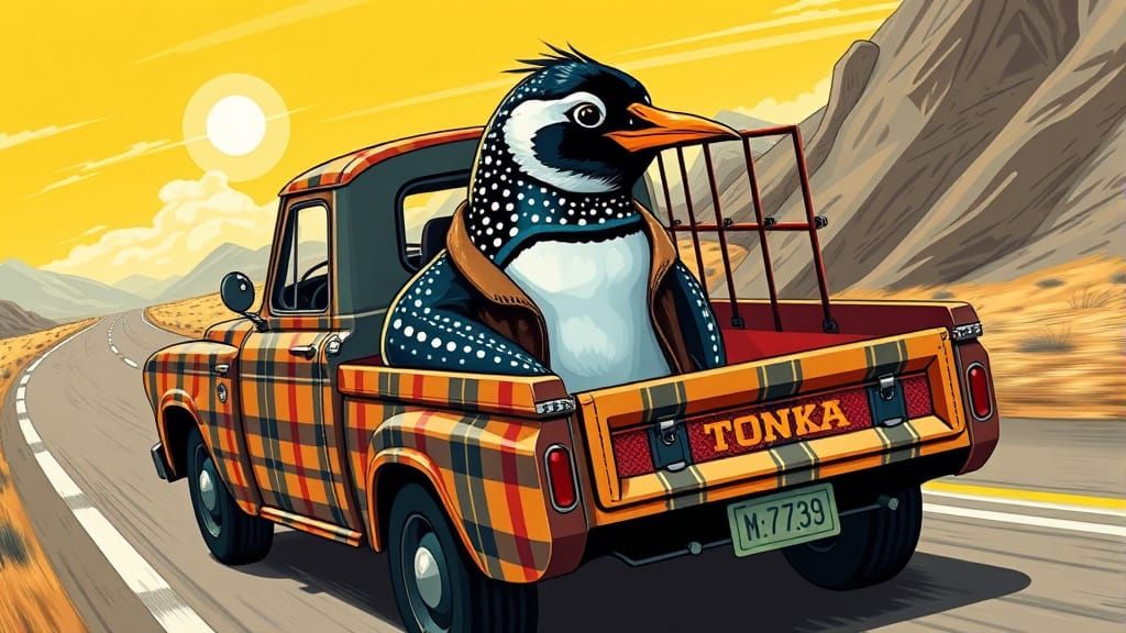 the great spotted penguin