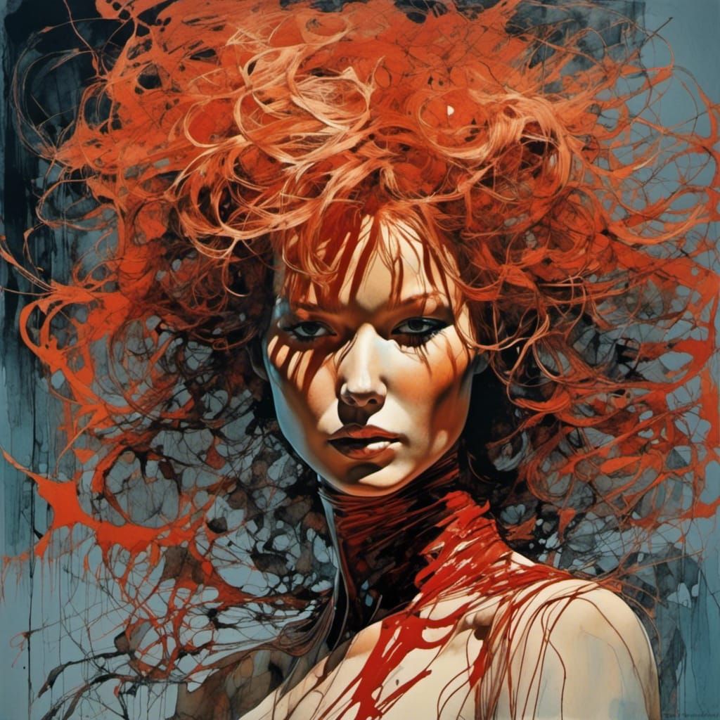 Barbarella by Moebius