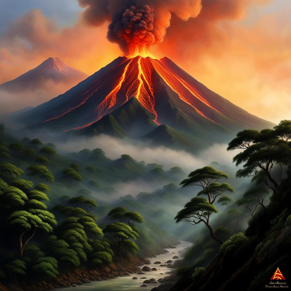 Volcano Mount Agni