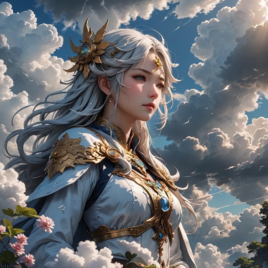 The God of Clouds whispering to Mother Nature