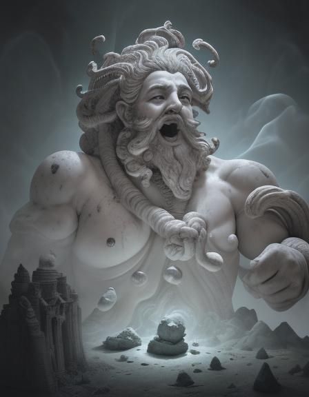 Baroque Science Fantasy God of Consumption and Feasting