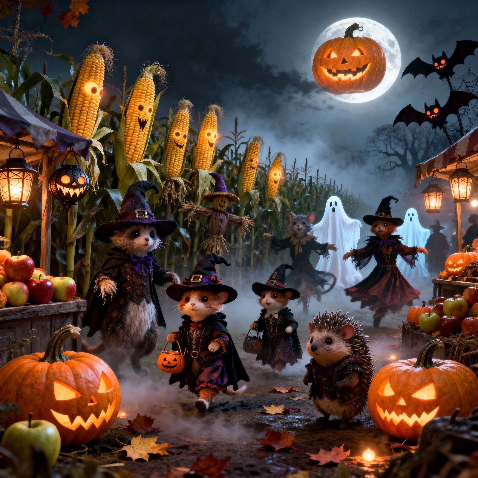 Animals Dressed for Halloween