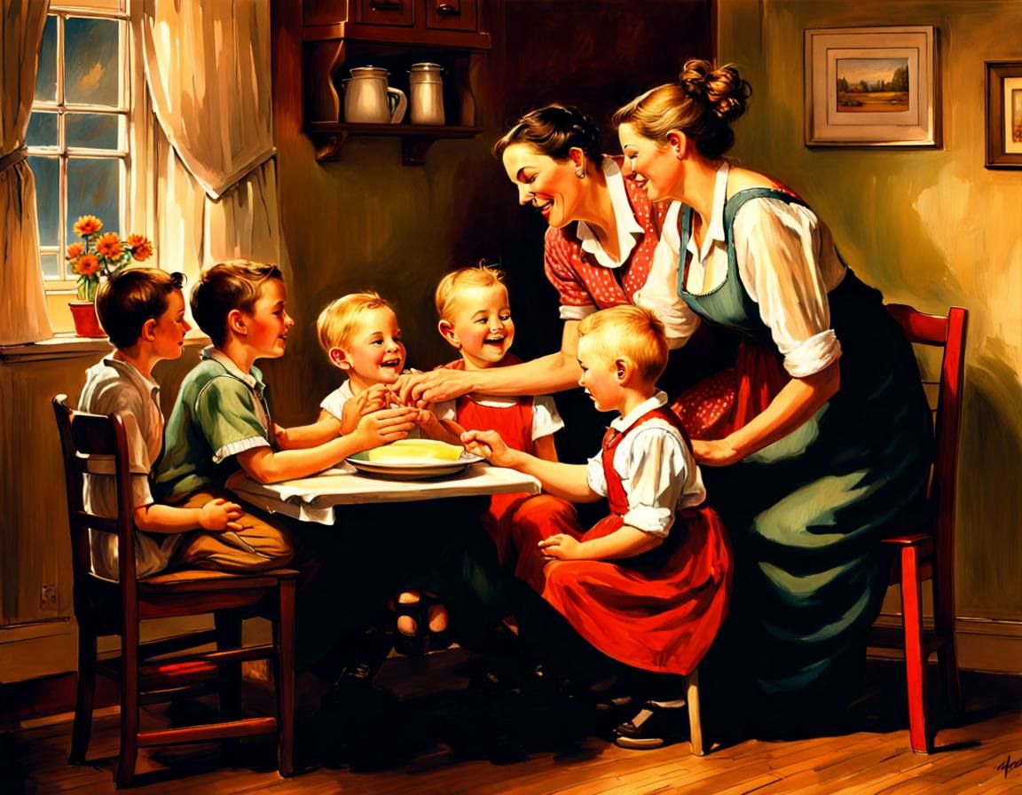 Family Honors Mother with Homemade Award