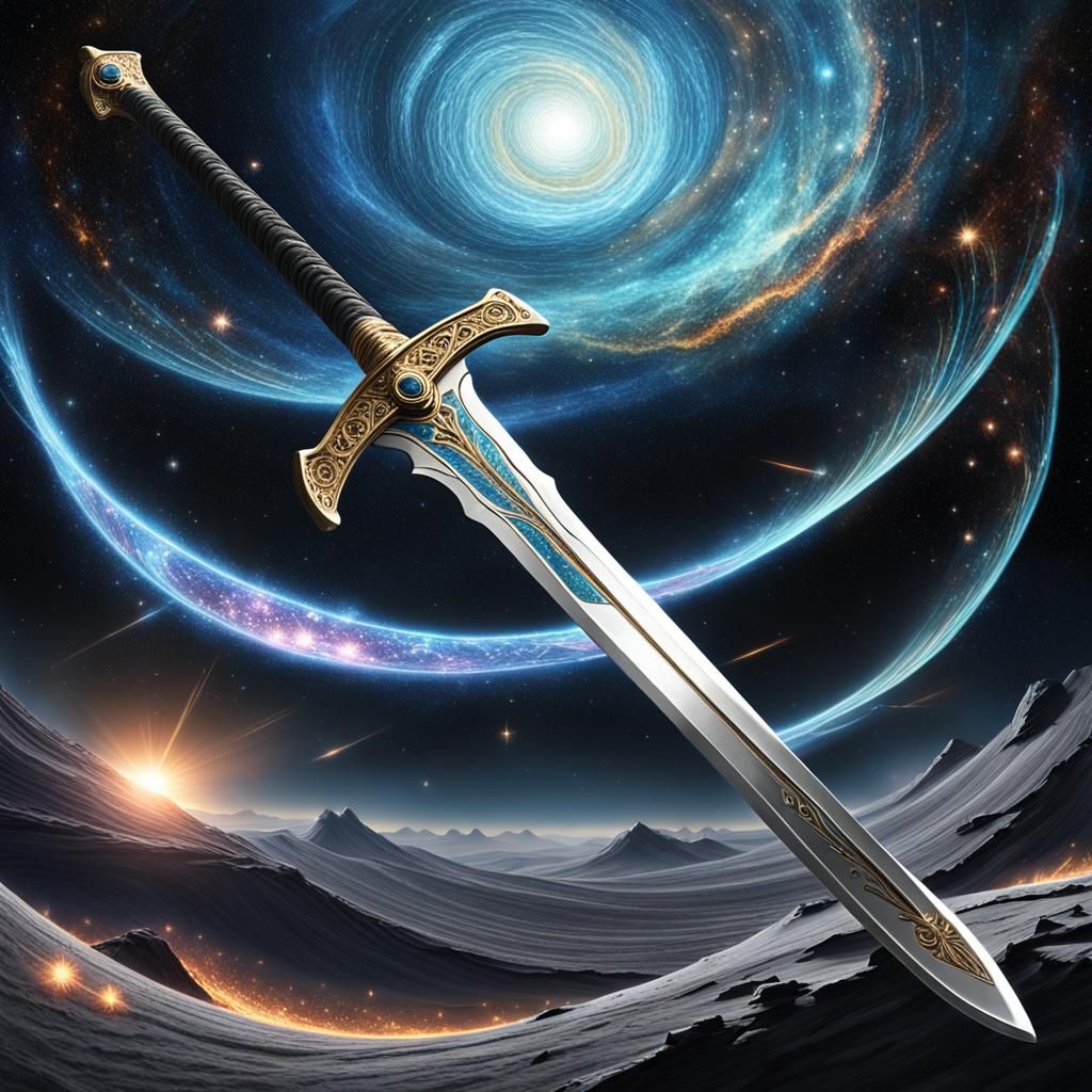 The sword that cuts through space and time...