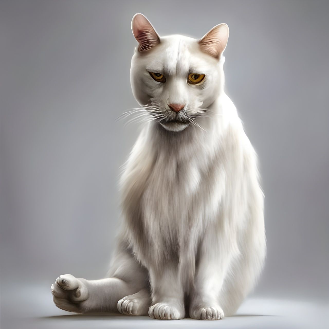 Zero Sum Game: Striking Hyperrealist Painting