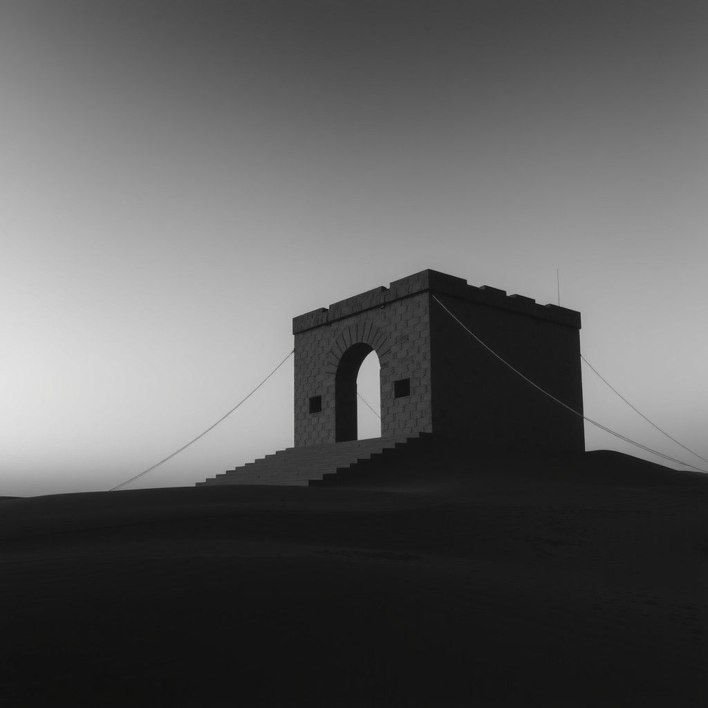 Abstract Portrait: Time-Lapse Structures in Dull Shades