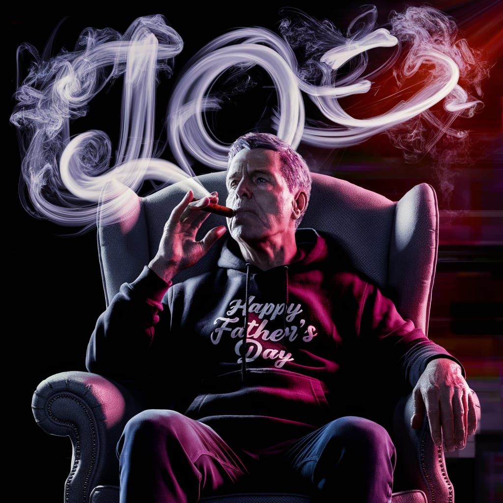 Hyperrealistic 3D Rendering: Father's Day Portrait