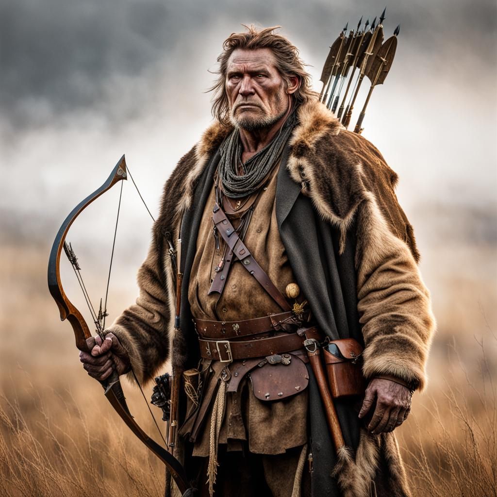 Hyperrealistic Plains Wanderer in Golden Light