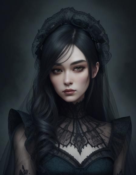 Surrealism. Close-up portrait. Hello Kitty waits for a matur...