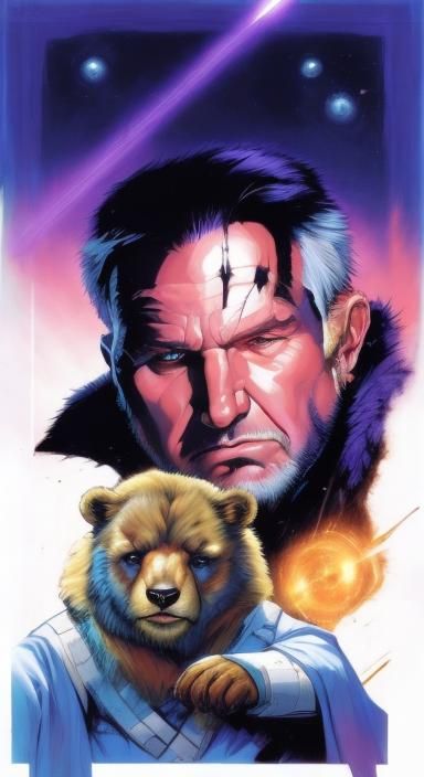 Epic Space Opera Book Cover Art