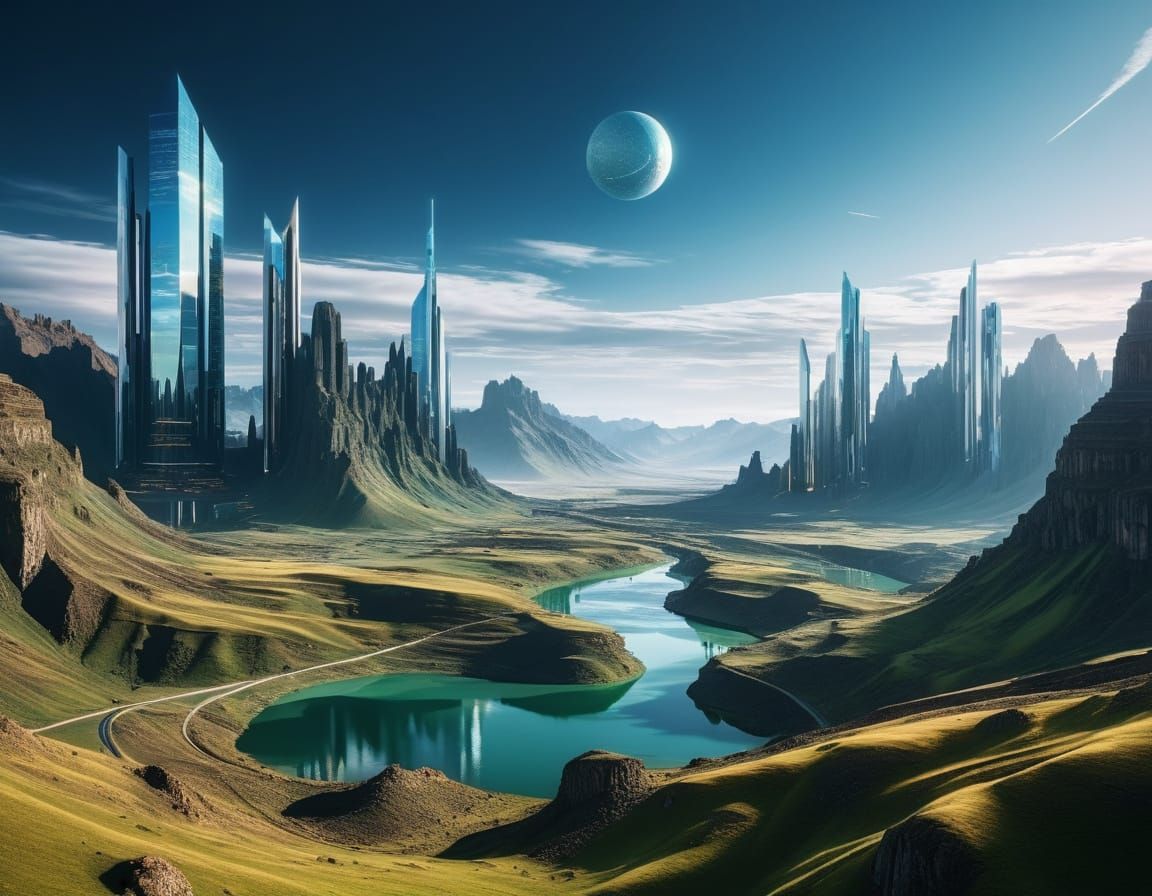 Futuristic city
