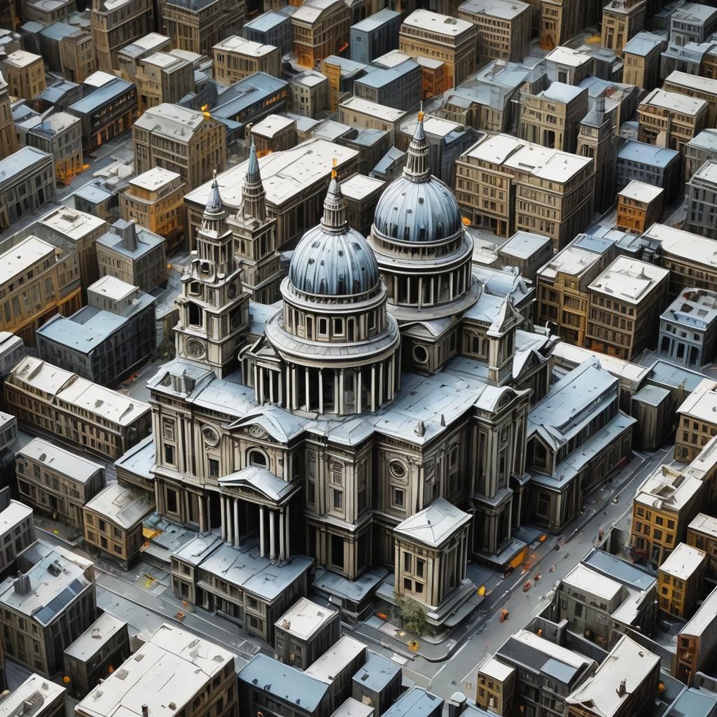 St. Paul's Cathedral Pop-Up Book Masterpiece