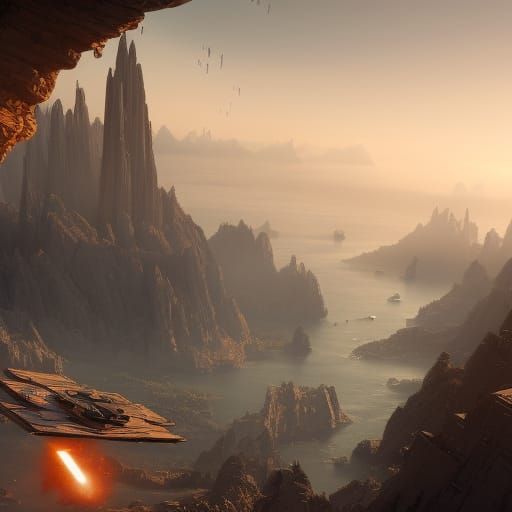 Naboo Star Wars Scene in Unreal Engine 5