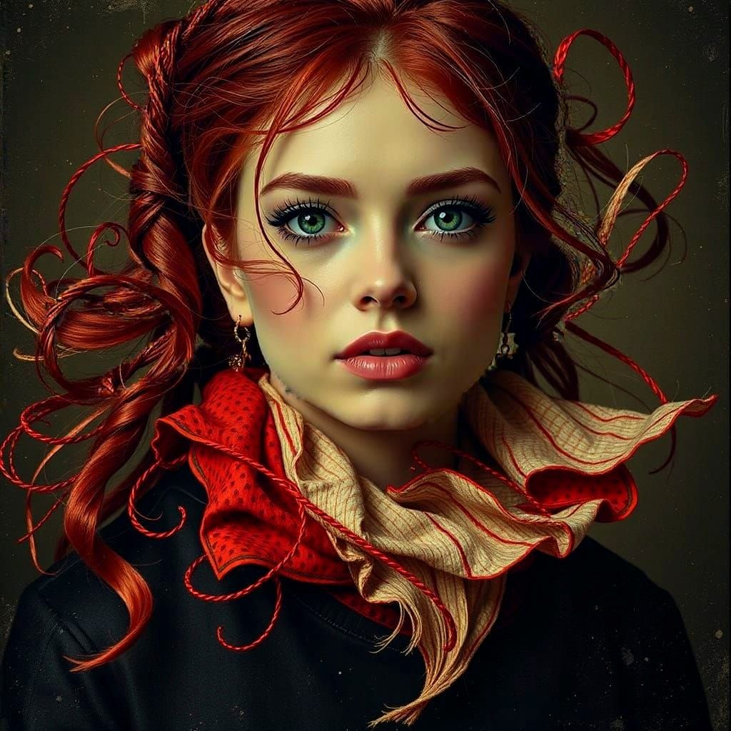 Abstract Swirling Reds in Twisted Forms