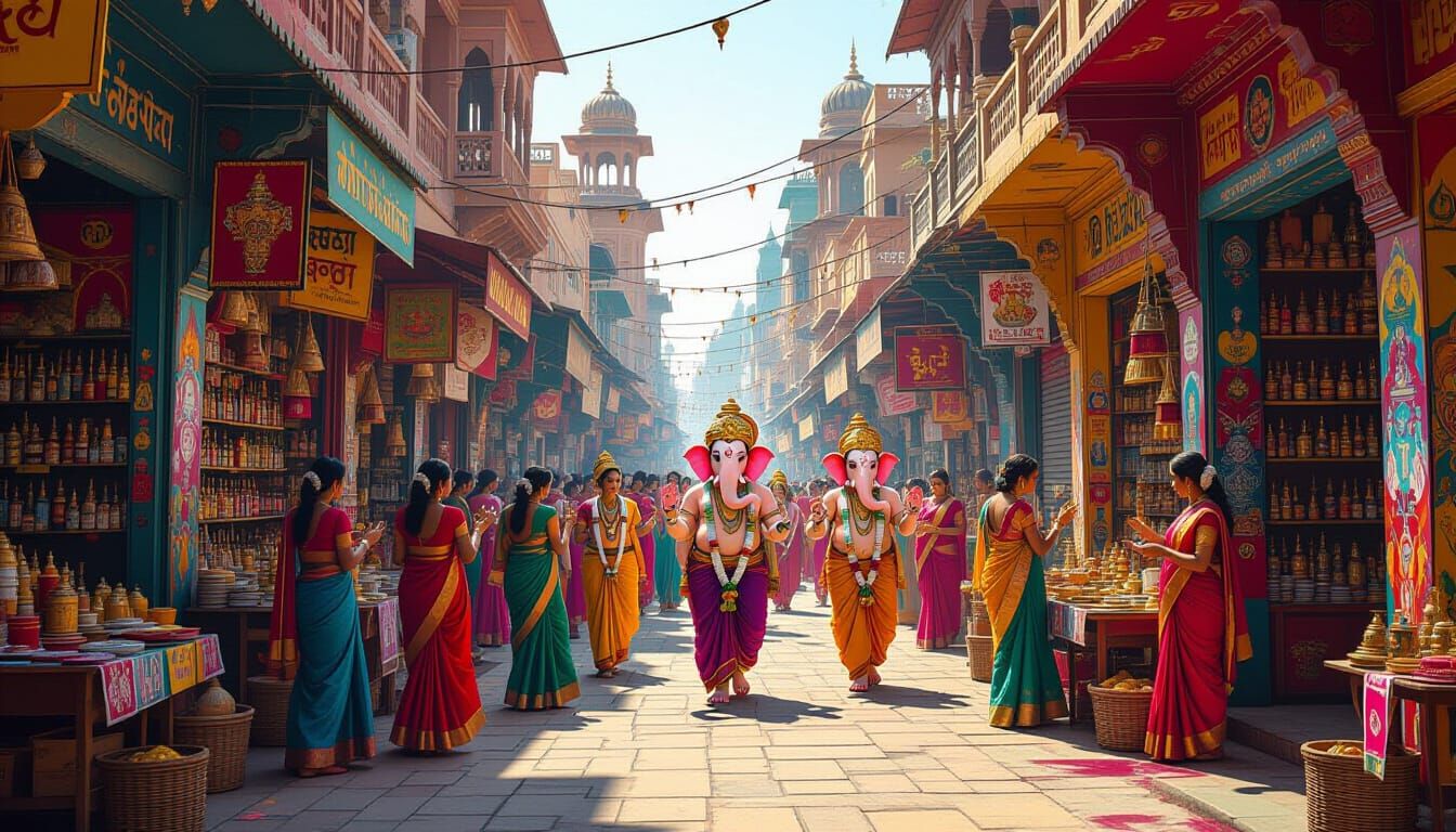 Jodhpur Celebrates Ganesh Chaturthi in Vibrant Polychromatic...