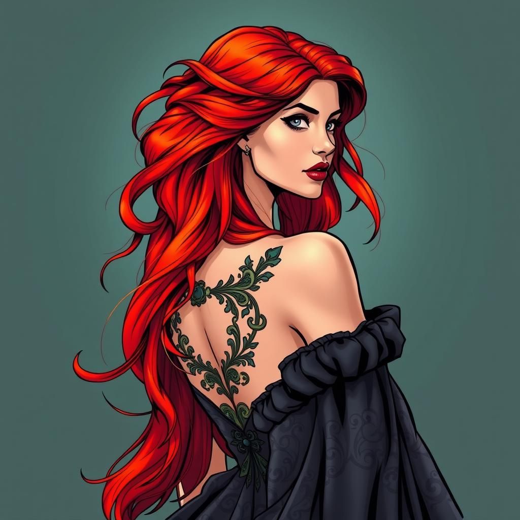 Persephone, Goddess of Spring, in Comic Book Art
