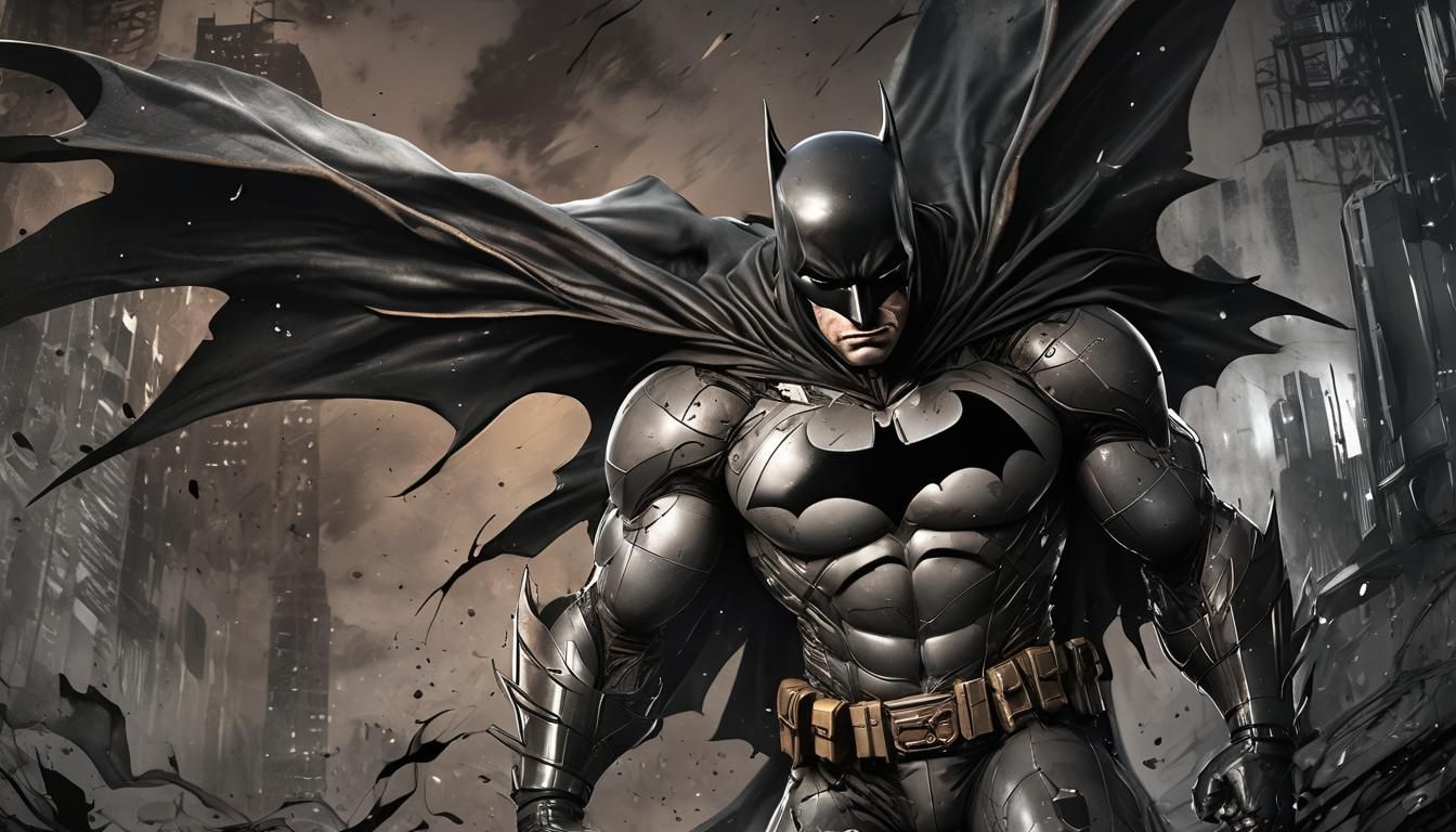 (The Batman:1.5). Caped Crusader; Circa:2950 A.D. (Vigilante...