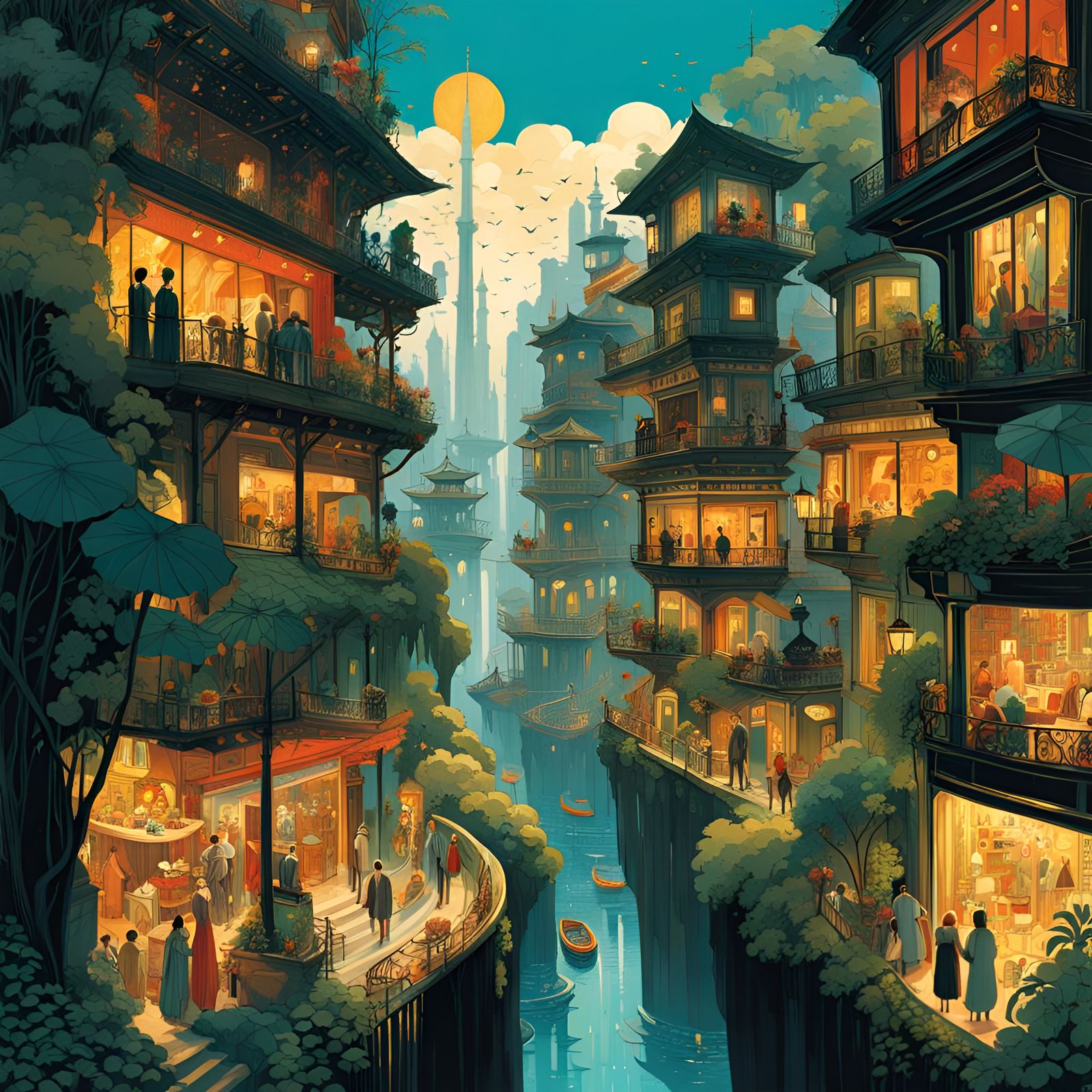 UTOPIAN DESIRE - OASIS IN THE CITY - HAPPY LIVE