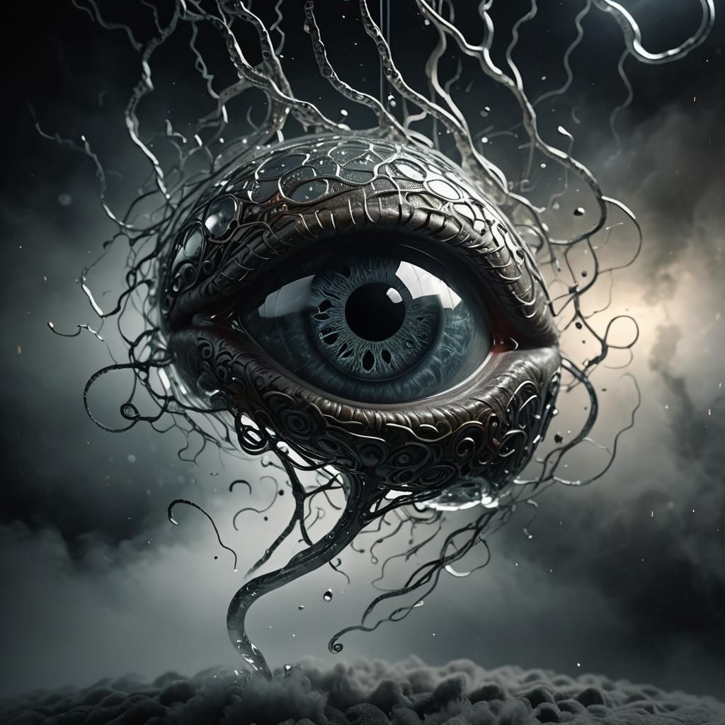 Glass 'A' Brain: Cinematic 3D Render