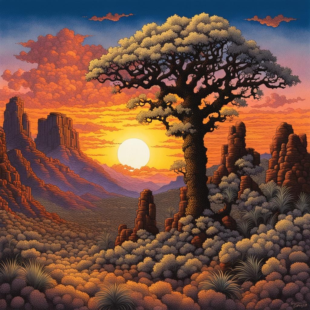 Big Desert Tree