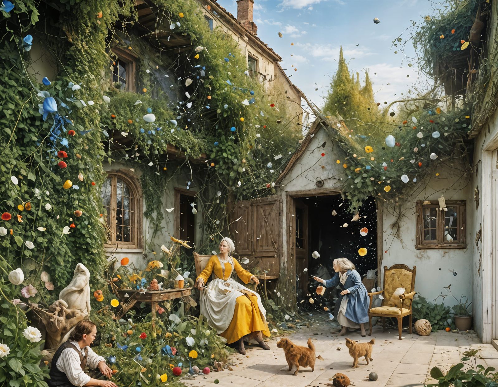 Grandma tells her daughter to snag a nearby Airfish for supper. Agaast, daughter reminds her that Airfish are NOT Eaten!...