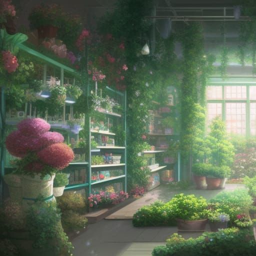 Abandoned Flower Shop