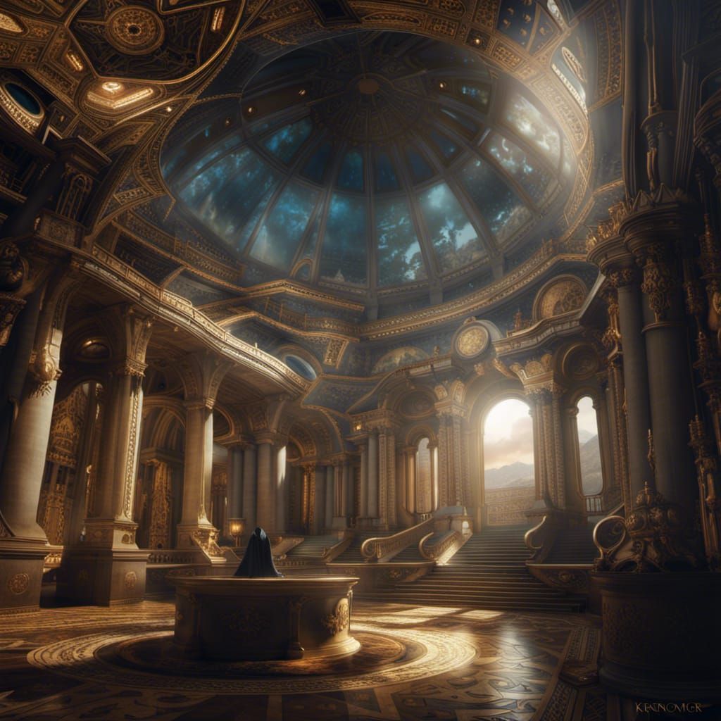 Kronos Dome Reality TV: Epic Digital Matte Painting