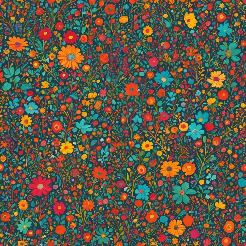 Hyperrealistic AI Image: A Colorful Cinematic Scene