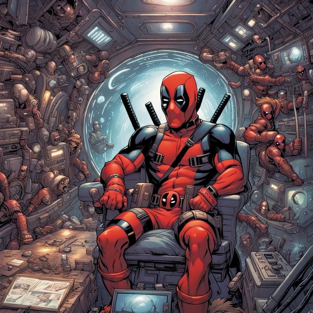 Deadpool's Multiverse Journey: A Comic Book Adventure