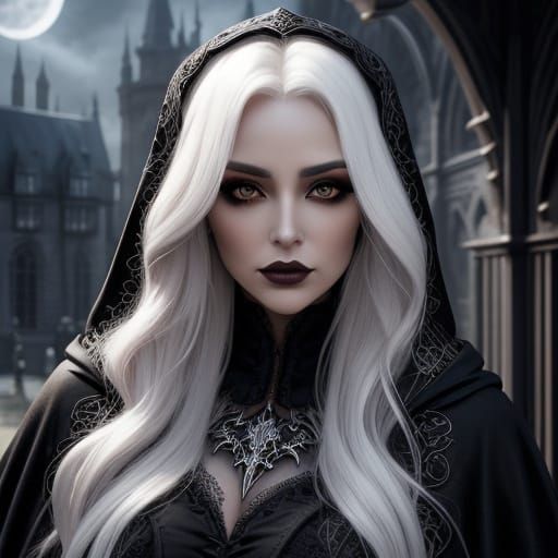 Surreal Abstract Psycho Beautiful Sorceress