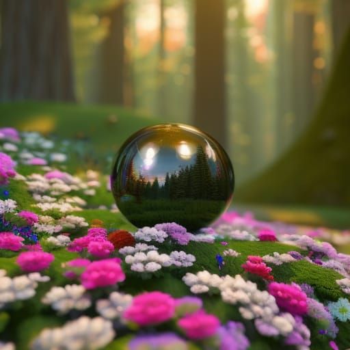 Sleeping Raccoon in Sunlight, Hyperrealistic Digital Art