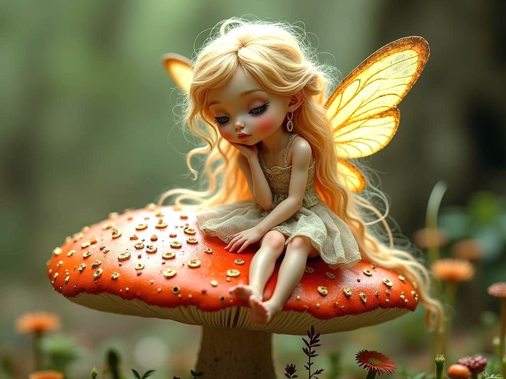 3 Fotos Set2 (2): Elfen sind auch in Fantasien zu finden. Ich hatte Glück und konnte einige fotografieren.