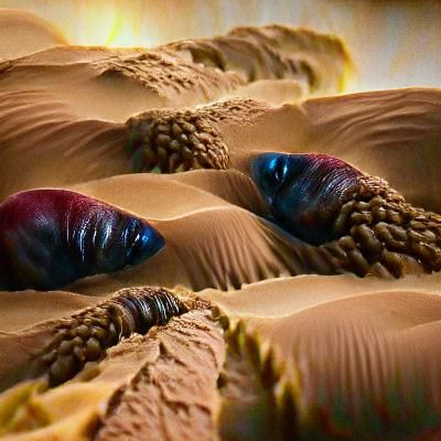 Dune Fremen Warrior in 3D Render