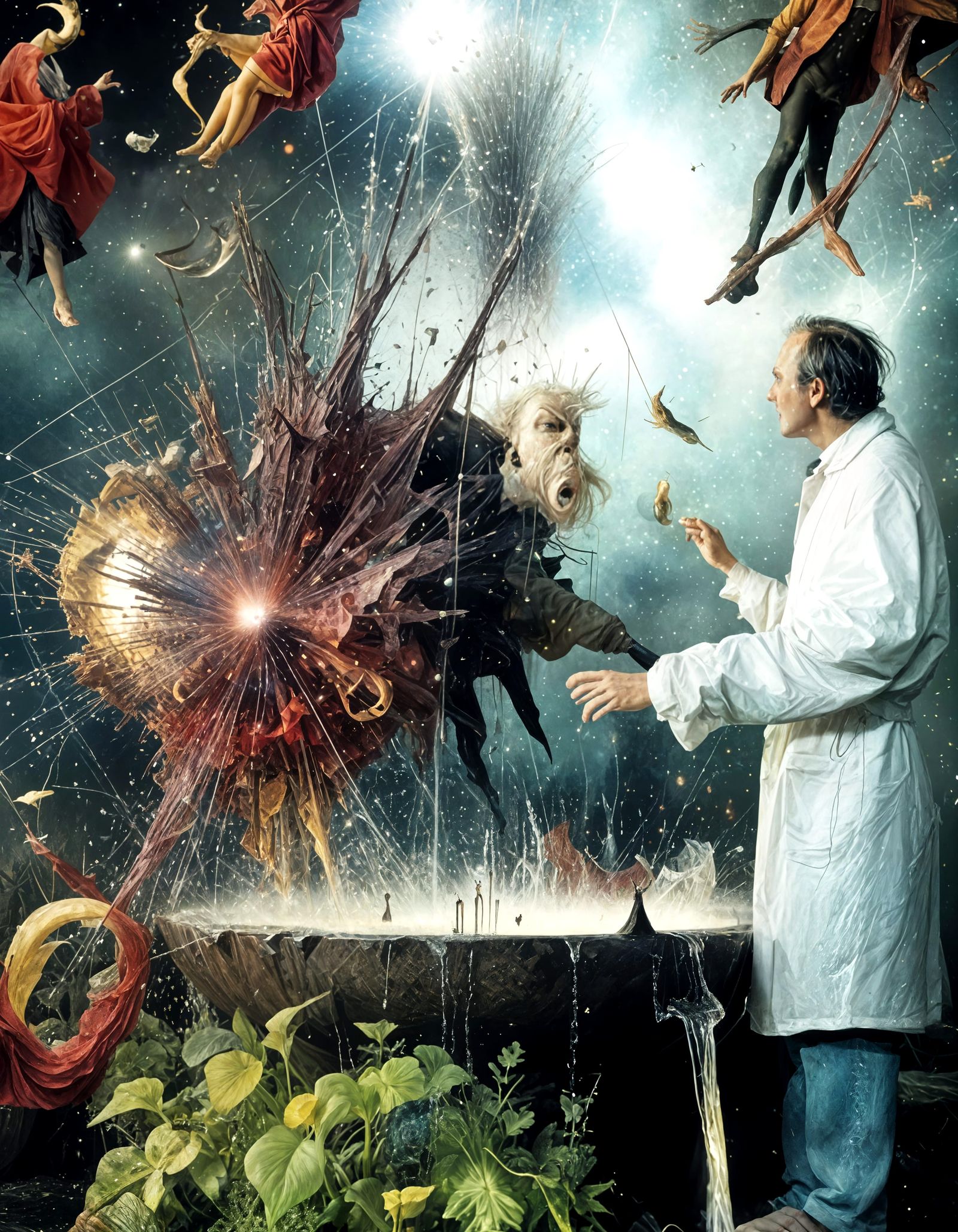 Seconds after the 'translation' was complete, the guy with a...