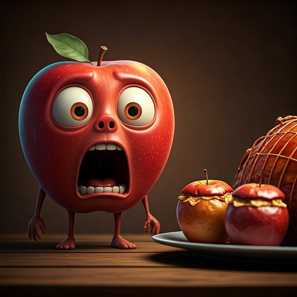 Surreal Still Life in Warm, Vibrant Colors