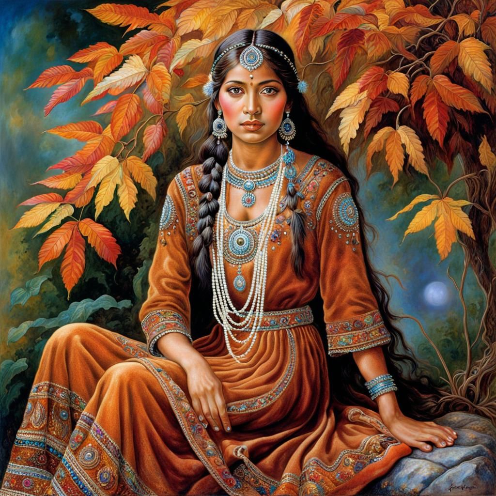 a native indian woman