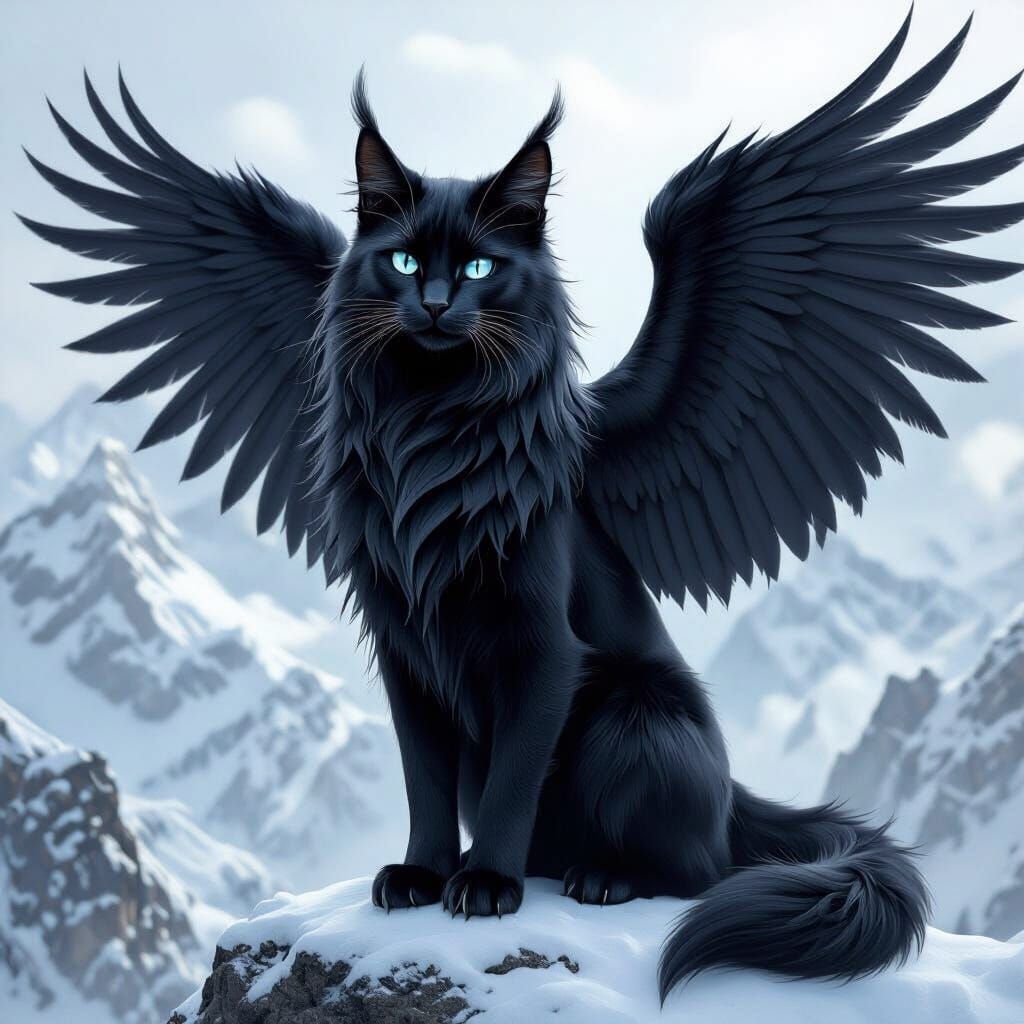 Winged Elven cat