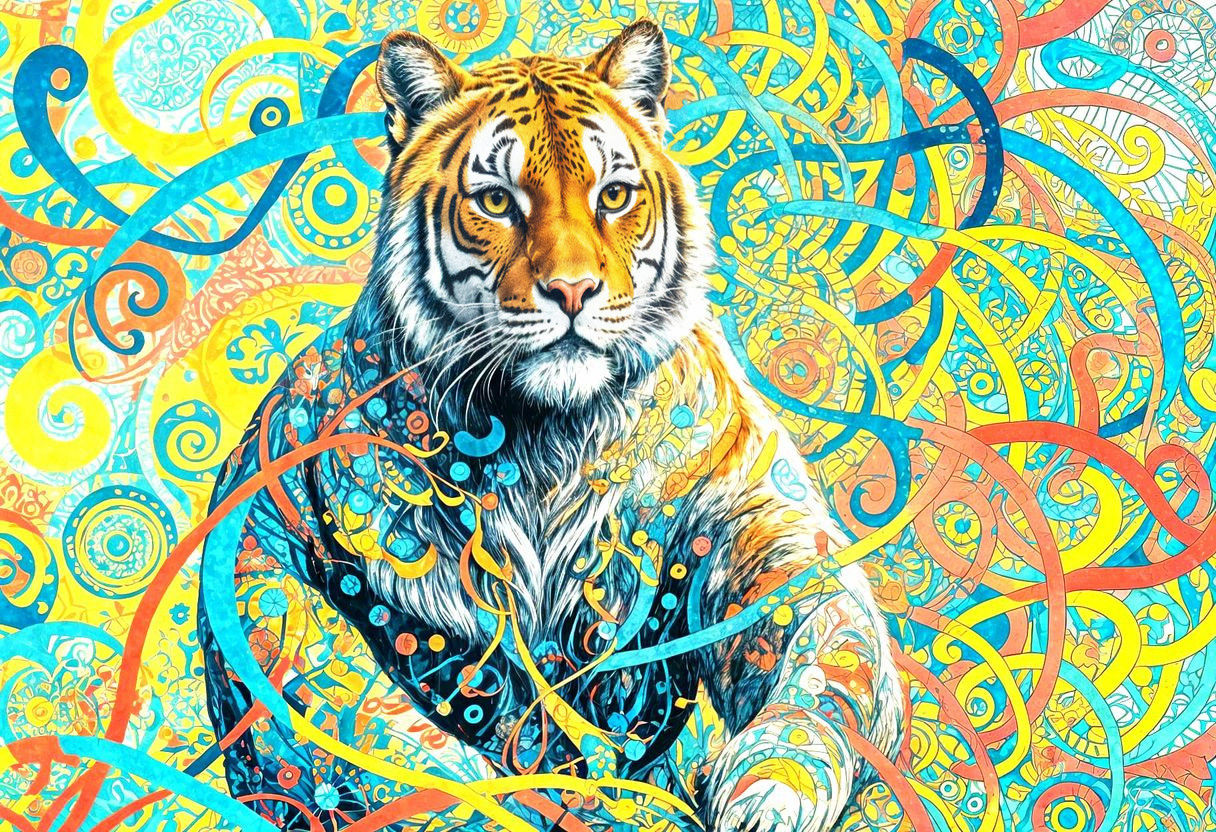 Ethereal Abstract Composition in Pastel Colors