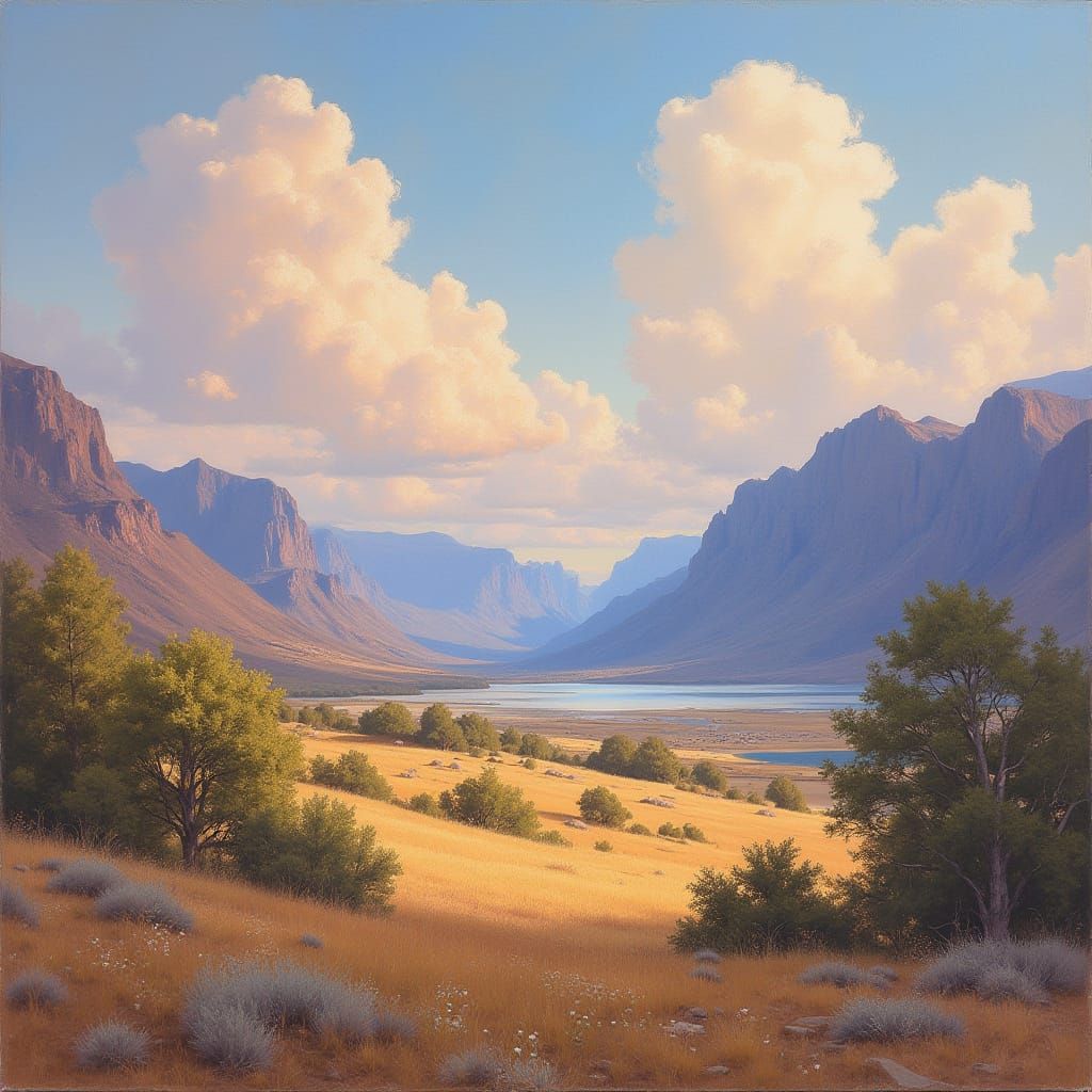 Dreamy Landscapes in Warm Golden Light