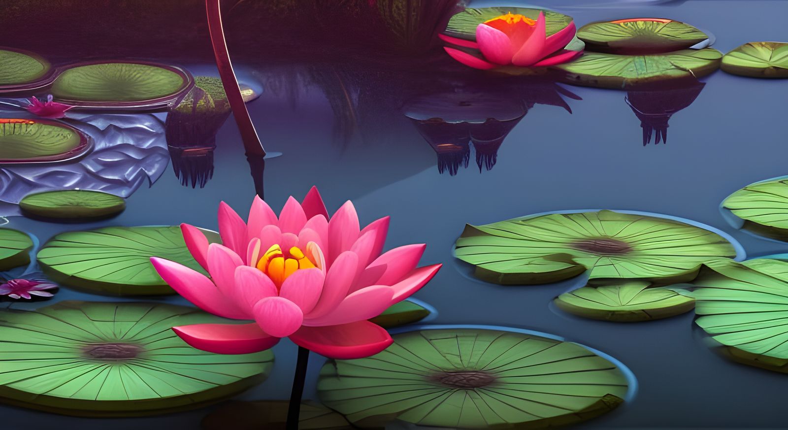 Beautiful sacred lotus 01