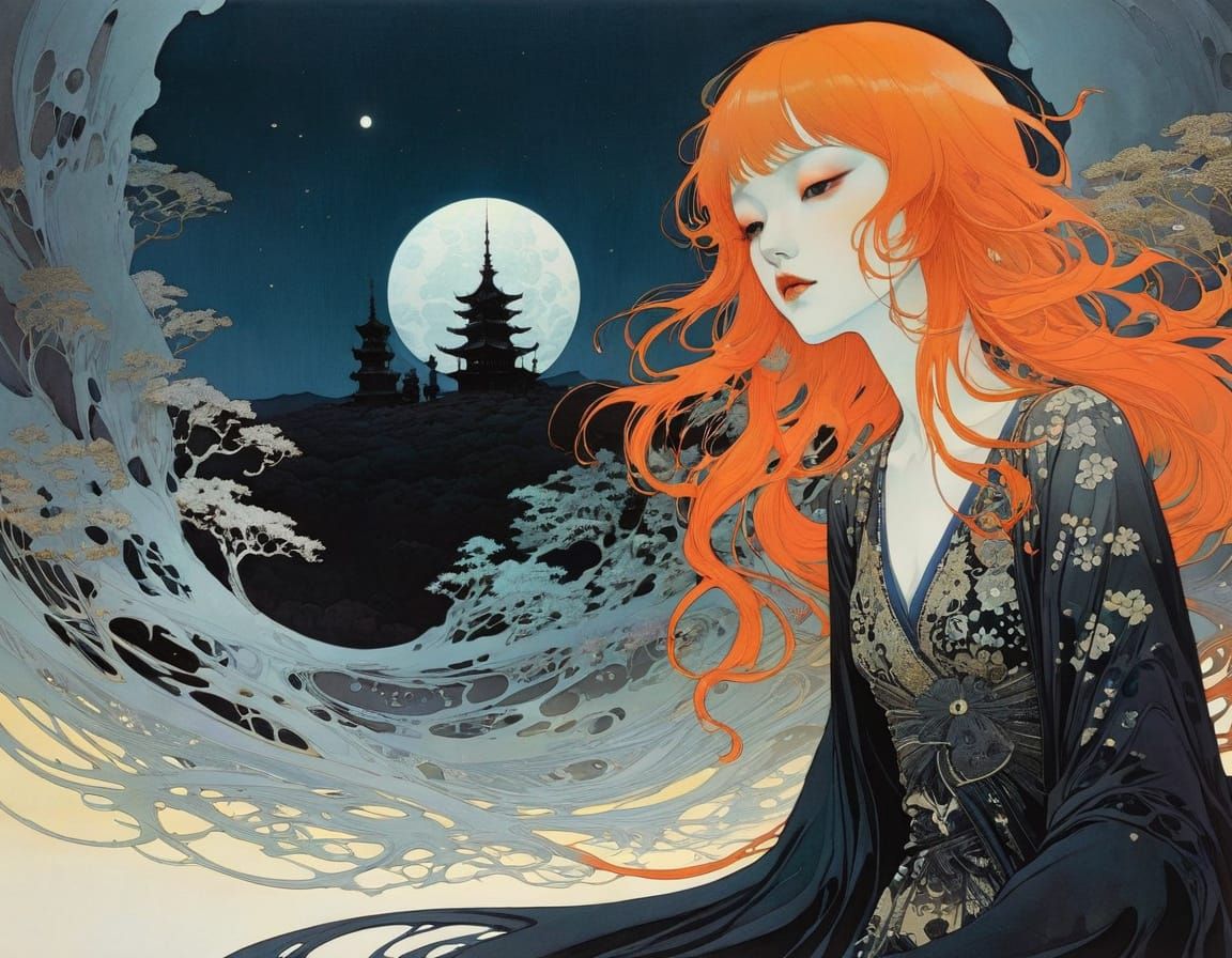 Spectral Entity Emerges from the Shadows in a Hauntingly Bea...