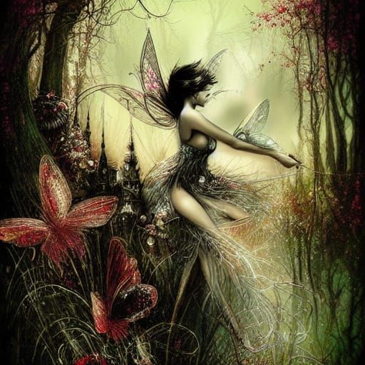 Enchanting Fairy Wonderland: Surrealist Art