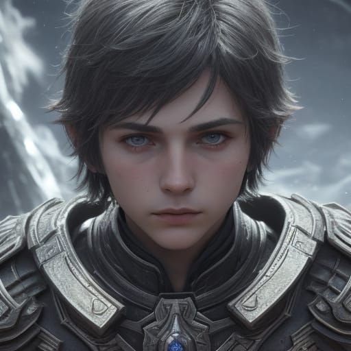 Cosmic Hair Skyrim Orphan Boy, 3D Game Cinematic