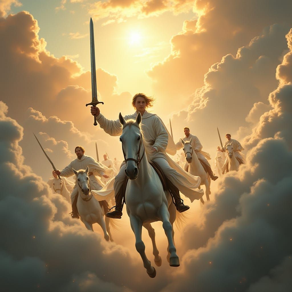 Heavenly Host Descends on Stockholm in Cinematic Style