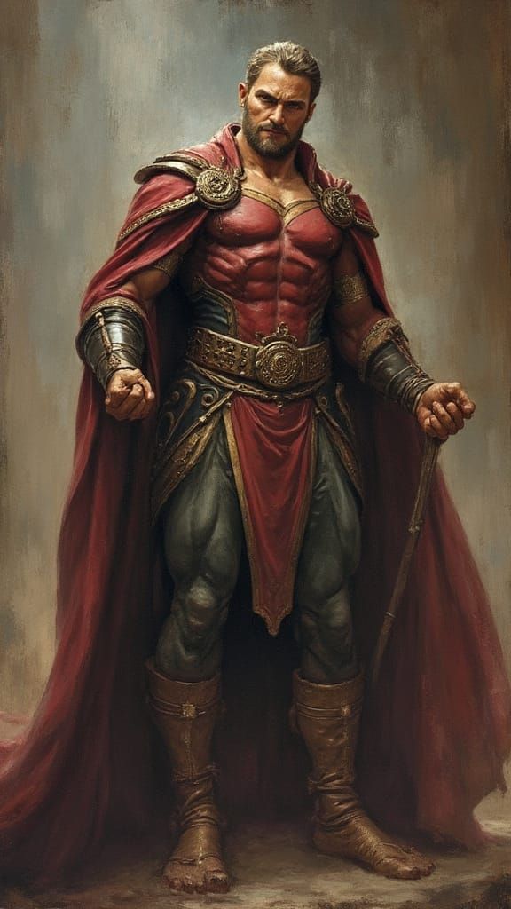 Roman Gladiator Triumphant