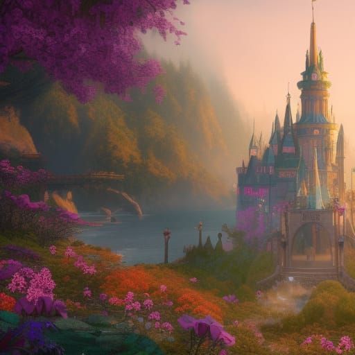 AOC as a Disney Princess: Detailed Digital Art