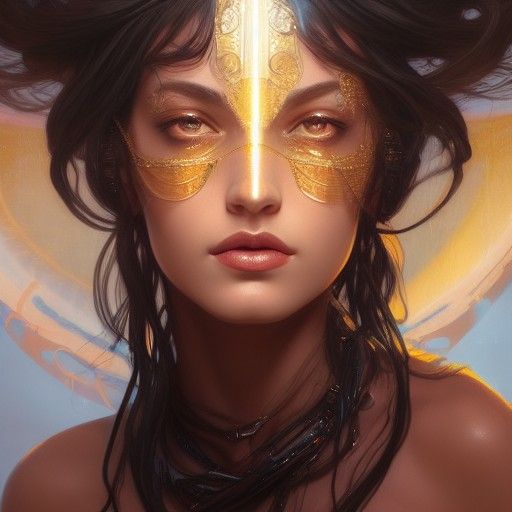 Dione, Goddess of Oracles Portrait